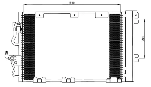 Condenser, air conditioning