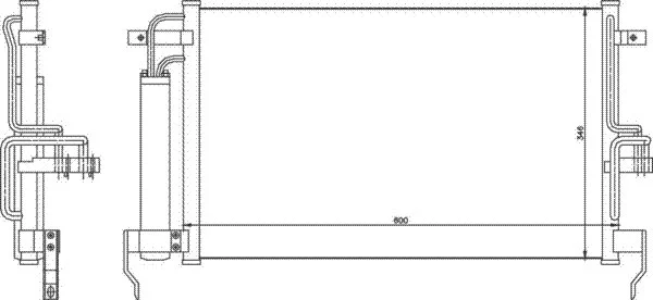 Condenser, air conditioning