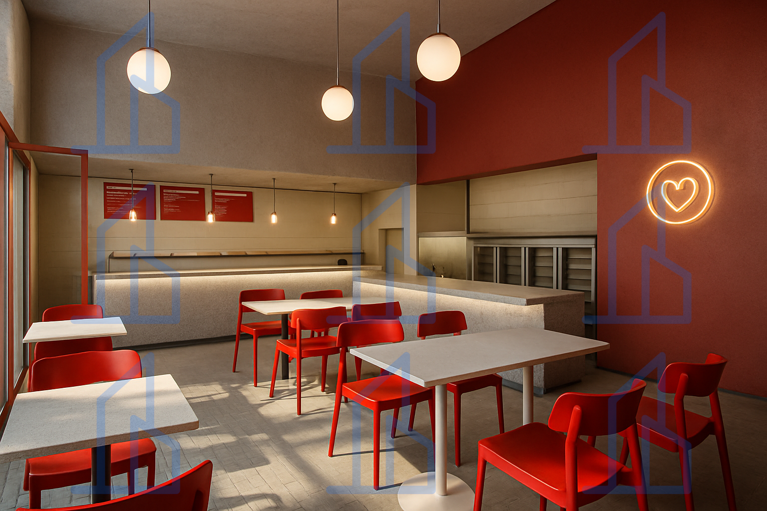 Render fotorrealista sobrio y elegante