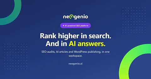Neogenio SEO & GEO AI Engine screenshot 1