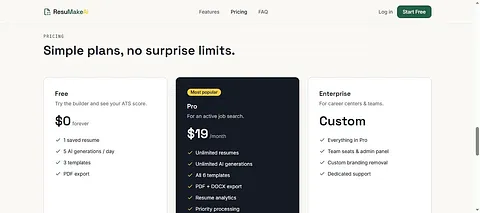 ResuMakeAi screenshot 3