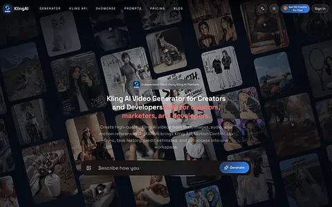 TryKlingAI screenshot 1