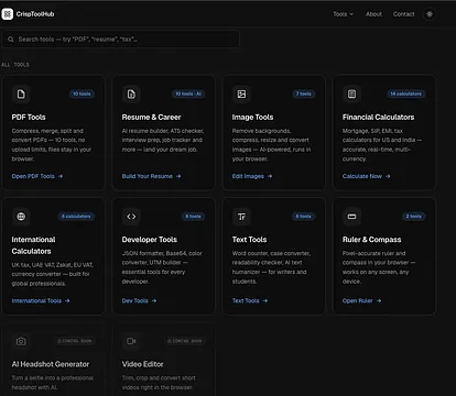 CrispToolHub screenshot 1