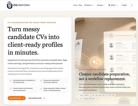 CVUniform screenshot 1