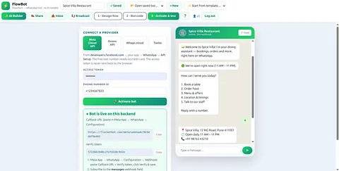 FlowBot screenshot 1