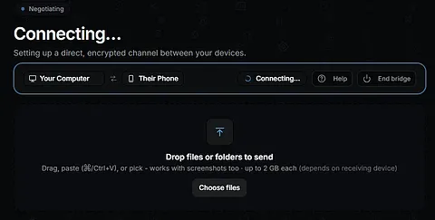 QuickBridge screenshot 2