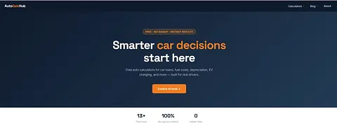 AutoCalcHub screenshot 1