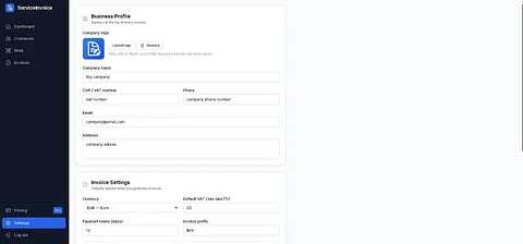 ServiceInvoice screenshot 2