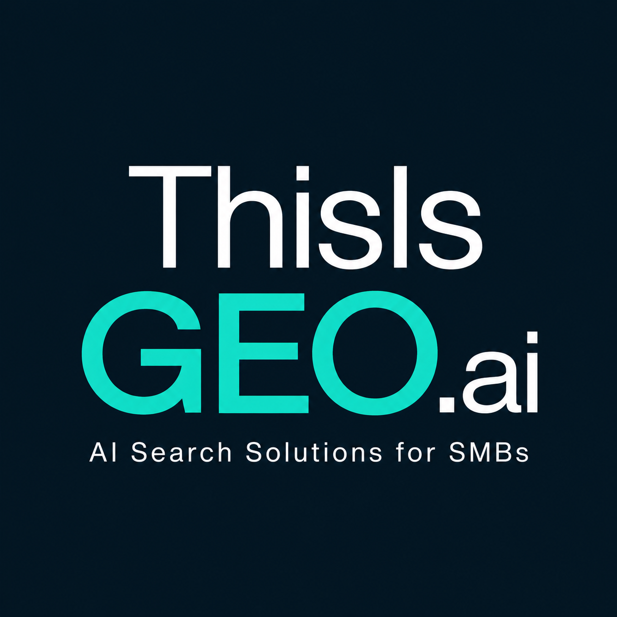 This Is GEO By Inflection Point