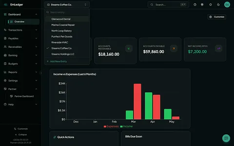 EmLedger screenshot 1