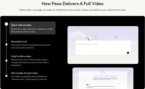 Pexo AI screenshot 1