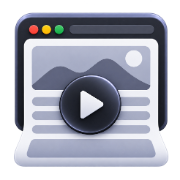 Website Scroll Video