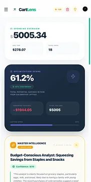 CartLens screenshot 1
