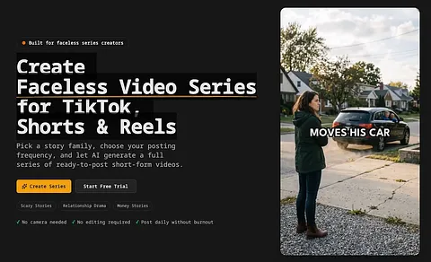 Faceless Video screenshot 1