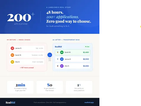 RealBid screenshot 1
