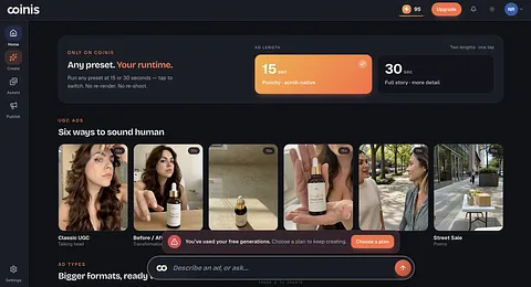 Coinis screenshot 1