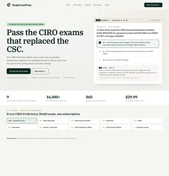 Registrant Prep screenshot 1