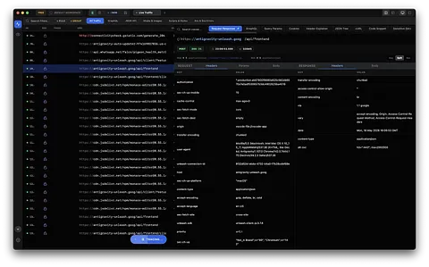 Network Spy Proxy screenshot 1