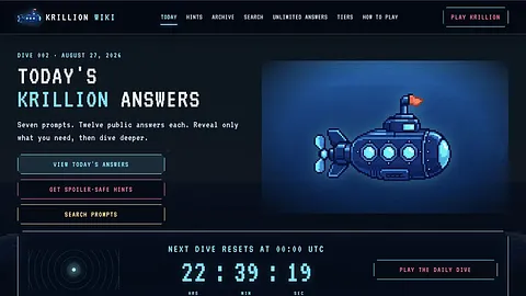 Krillion Wiki screenshot 1