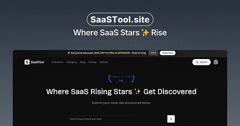 SaaSTool - Rising Star SaaS Directory screenshot 1