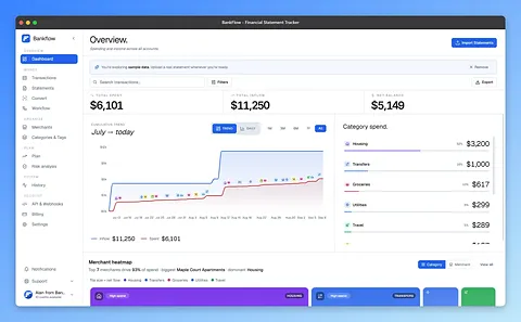 Bankflow screenshot 3