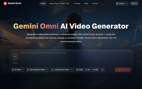 Gemini Omni screenshot 1
