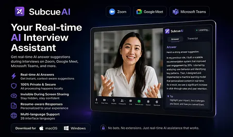 SubcueAI screenshot 1