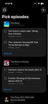 Swimcast screenshot 2