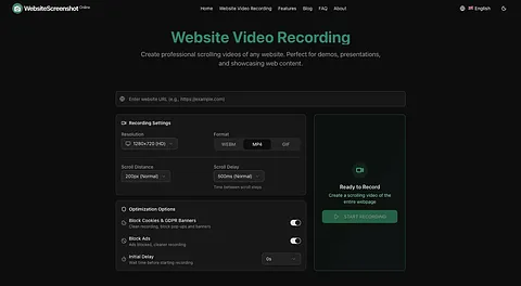 Website Screenshot Online screenshot 3