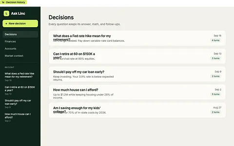 Ask Linc screenshot 3