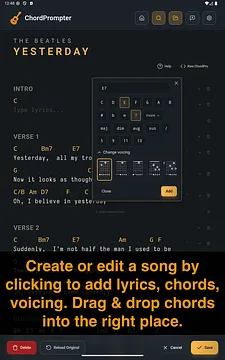 ChordPrompter screenshot 4