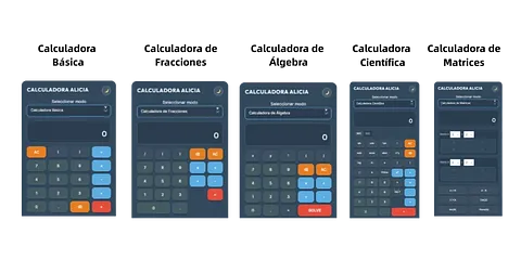 Calculadora Alicia screenshot 1