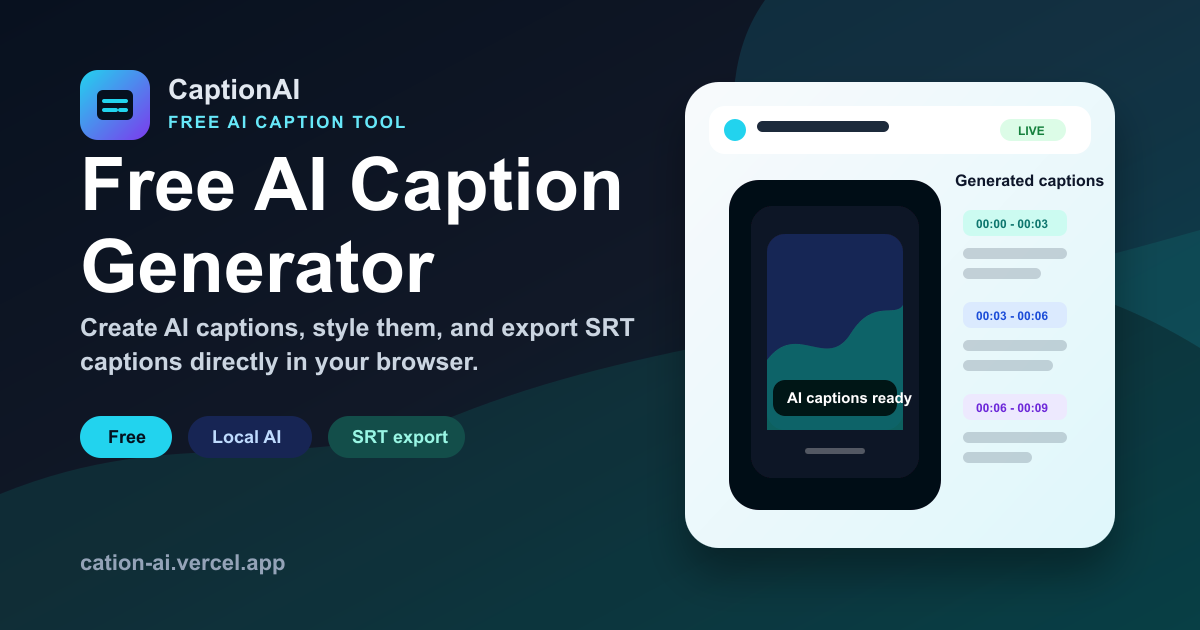 CaptionAI