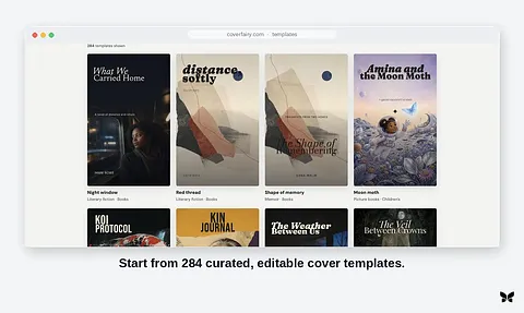 Coverfairy screenshot 2