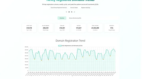 Newly Registered Domains screenshot 2