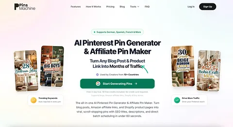 PinsMachine screenshot 1