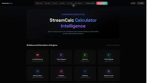 StreamCalc screenshot 4