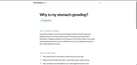 WhyIsMy screenshot 1