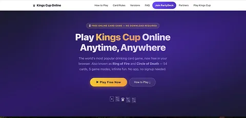 Kings Cup Online screenshot 1