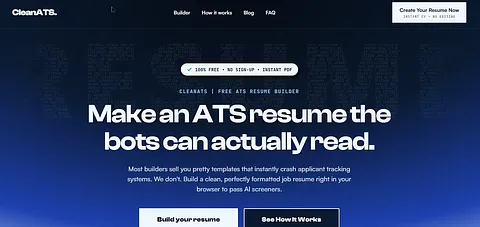CleanATS screenshot 1