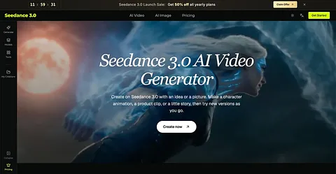 Seedance 3.0 screenshot 1