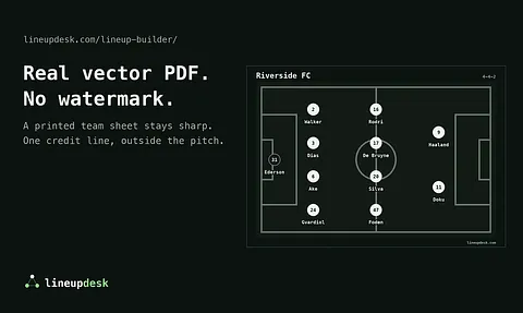 LineupDesk screenshot 3