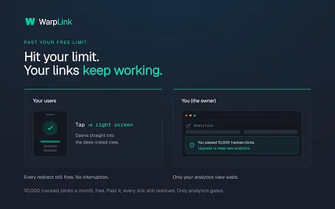 WarpLink screenshot 1