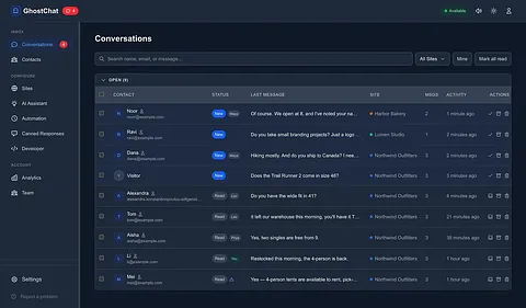 GhostChat screenshot 2