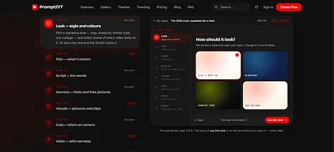 Prompt2YT screenshot 4