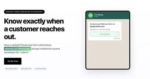 FormBeep screenshot 1