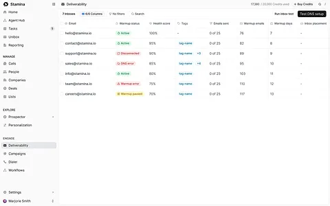 Stamina.io screenshot 1