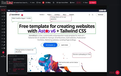 RedLinz screenshot 1