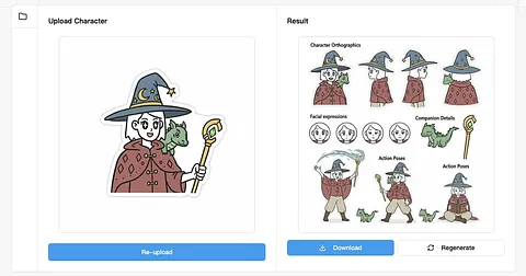 Character Generator screenshot 1