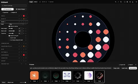 Gridmark screenshot 1